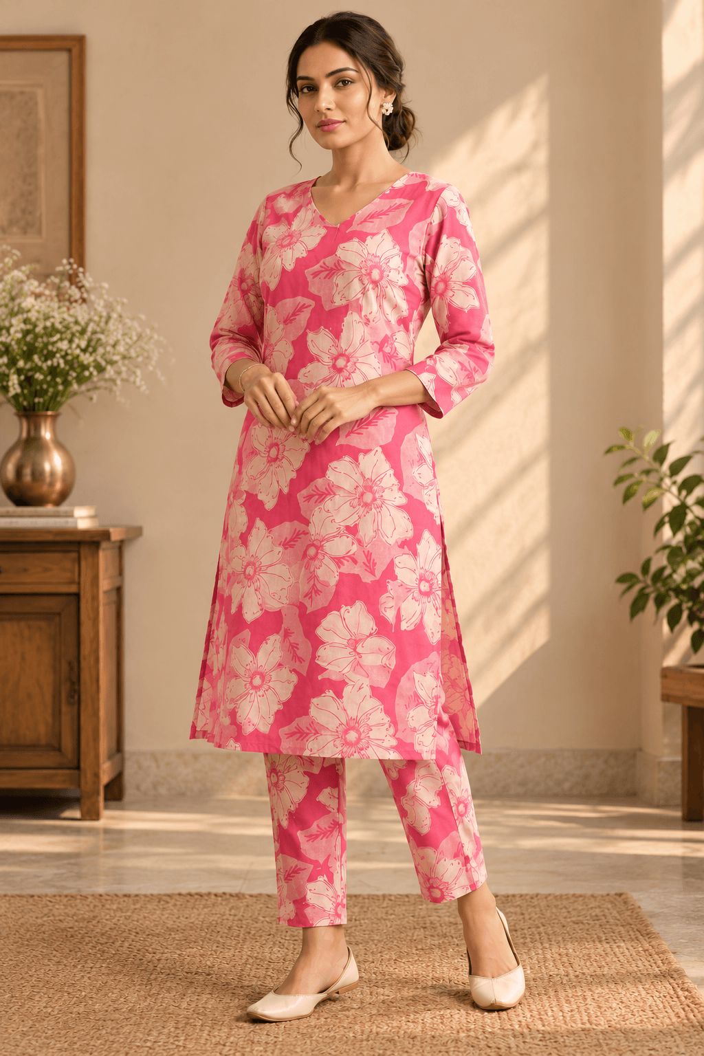 Pink Petal Chic Co-ord Set