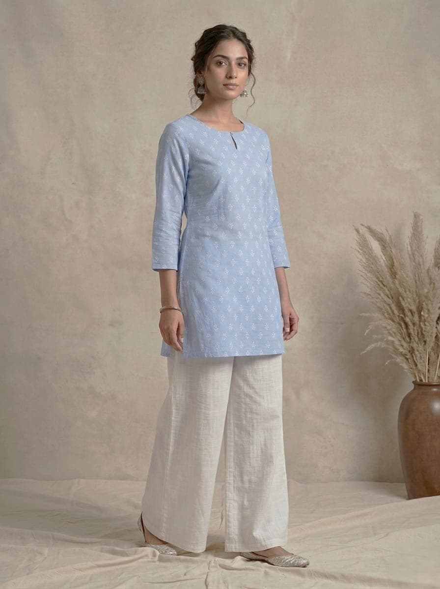 Everyday Elegance – Modern Short Kurti Top